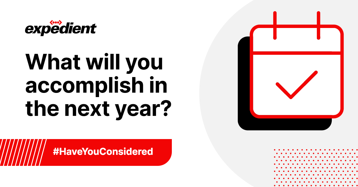 Have you considered all that can be done in a year?